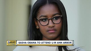 Sasha Obama to attend U-M Ann Arbor