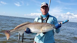 Mid-day Speckled Trout Fishing!