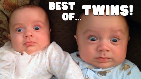 Best funny video of twins babies 2021