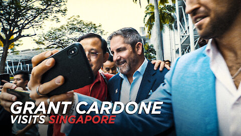 Grant Cardone visits Singapore