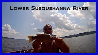 Small Mouth Bass Fishing on the Susquehanna River