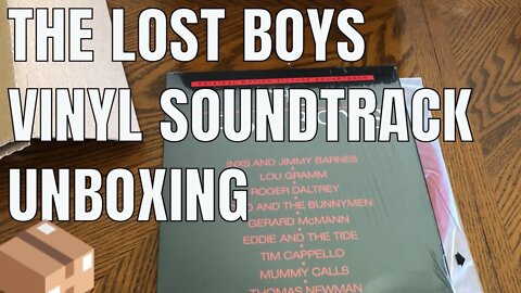 The Lost Boys Soundtrack on Vinyl: Unboxing