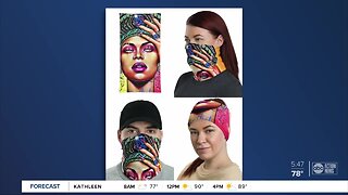 Local artist creates trendy masks to encourage following of CDC guidelines