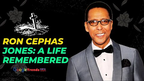 Unveiling the Inspiring Journey of Ron Cephas Jones