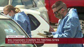Wisconsin National Guard will no longer run testing sites
