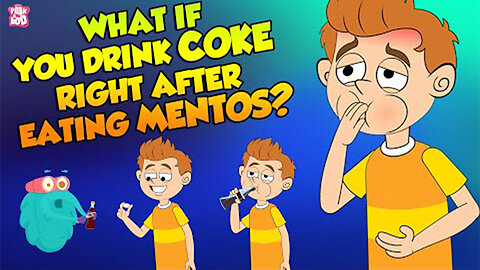 What If You Drink Coke Right After Eating Mentos? | Amazing Science Experiments | The Dr. Binocs