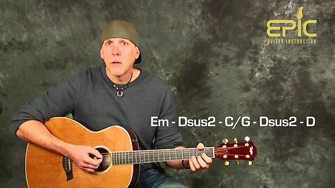 Learn Matchbox 20 Twenty Push fun guitar song lesson Beginner Intermediate with chords strums