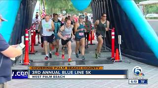 3rd annual Blue Line 5K held in West Palm Beach