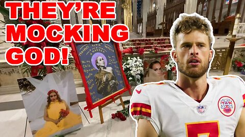 Chiefs kicker RIPS Catholic Church for allowing funeral of TRANS Activist as mourners MOCKED GOD!