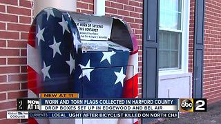 Funeral home collecting American flags for deceased vets