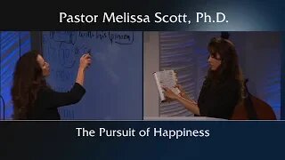 Psalm 1 The Pursuit of Happiness by Pastor Melissa Scott, Ph.D.
