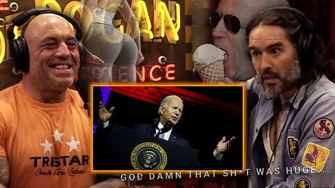 Joe Biden "BIG BOOTY" Deep Fake Reaction Joe Rogan #jre #russellbrand #powerfuljre #deepfake #biden