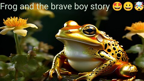 Frog and the Brave Boy story 🐵 🐭 🙈 😍 🙀 🙈 🙉 🙊 👴 👵 👨 👩 👸 👳 👏 ✌️ 👍👌