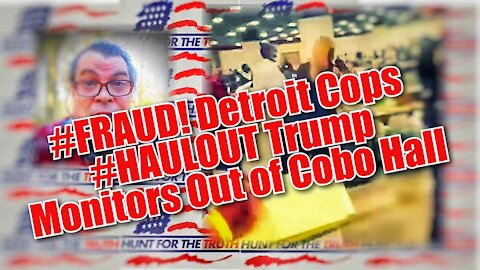 #FRAUD @DETROIT What Happened From Trump Observers POV #stopthesteal