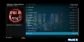 How to install Sport HD Add-on on Kodi 18.9