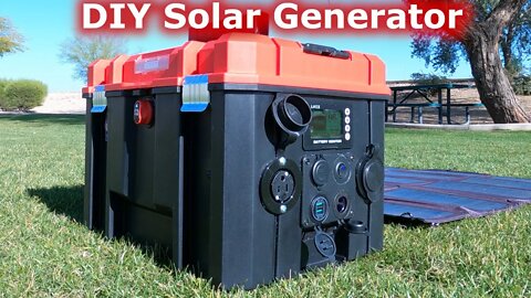 DIY Water Resistant Solar Generator