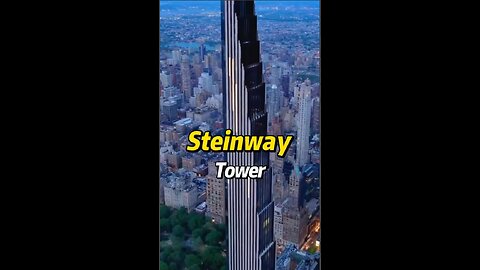 "The Steinway Tower: A Glimpse of Architectural Majesty"