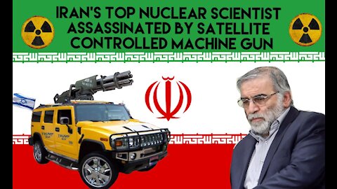 Satellite Machine Gun used to assassinate Top Iran Nuclear Scientist