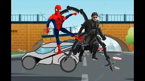Spiderman vs doctor octopus