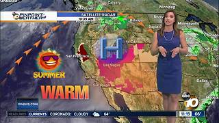 10News Pinpoint Weather with Meteorologist Megan Parry