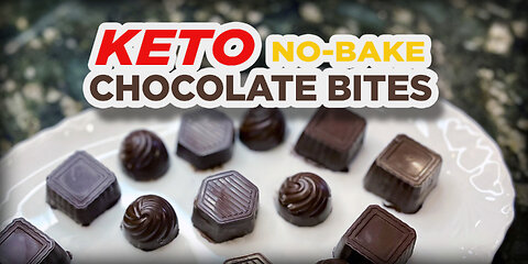 Keto No-Bake Chocolate Bites