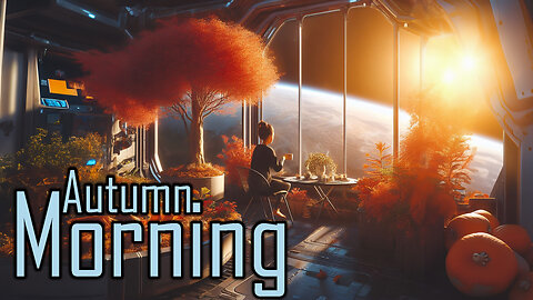 Autumn Morning in Space | Morning Mood by Grieg