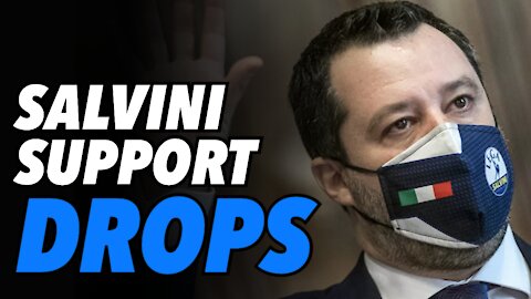 Salvini loses support as he supports Draghi. Brothers of Italy rises
