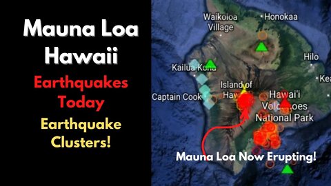 Mauna Loa Earthquakes Today - Earthquake Clusters