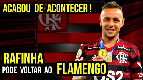 ACABOU DE ACONTECER! RAFINHA DE VOLTA AO FLAMENGO? MEDALHÃO ESTÁ NA LISTA DE DISPENSA DO SÃO PAULO