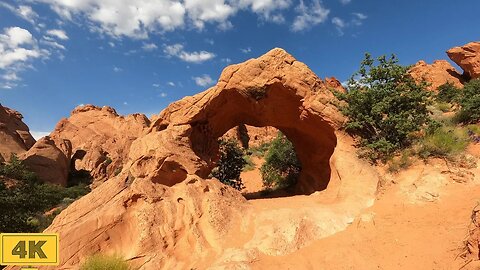 Babylon Arch Trail | Red Cliffs National Conservation Area | Southern Utah | 4k