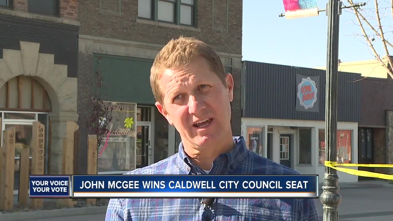 Former lawmaker John McGee wins seat on Caldwell City Council