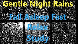 Fall Asleep In Minutes With Gentle Evening Rains On Window for Relaxation Study Meditation