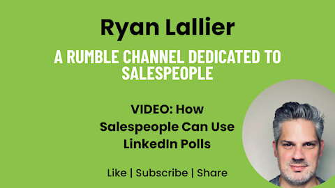 Episode 2: How Salespeople Can Use LinkedIn Polls