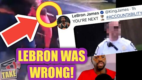 Video PROOF that Lebron James was WRONG on Columbus, OH shooting!!!