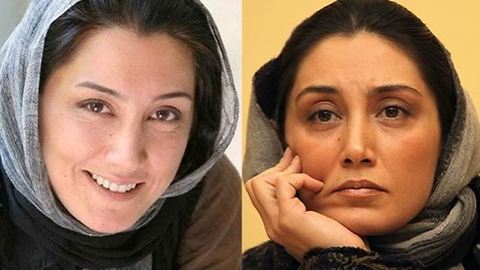 Iranian Celebrities without makeup and with makeup