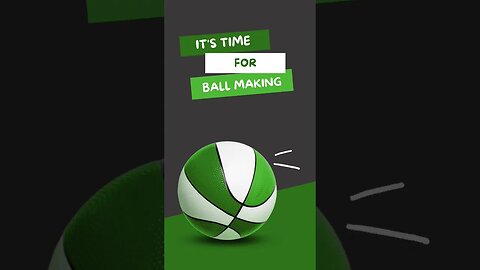 Ball Making 🏀 #shorts #basketball #Exact creator #How to