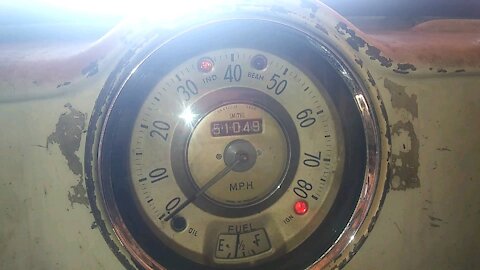 Morris Minor dash light test