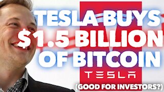 Tesla Buys $1.5 Billion Dollars Worth of Bitcoin