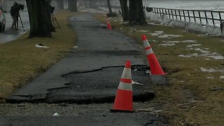 Centennial park closed due to storm damage