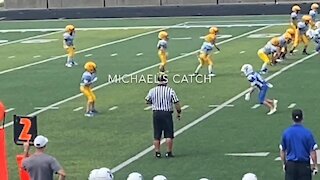 Michael’s football highlights 4th grade