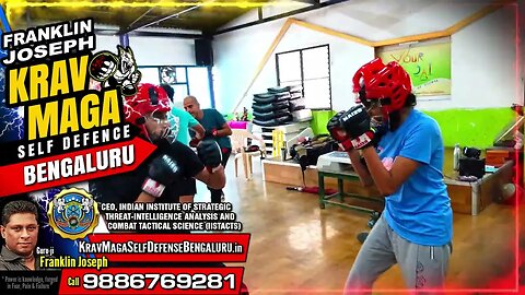 Krav Maga in Bengaluru Self Defense (Franklin Joseph) ~ Multiple Attackers Sparring A343 #KravMaga