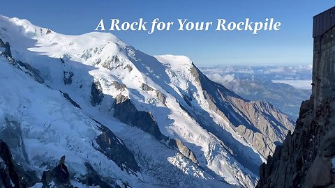 A Rock for Your Rockpile/Un rocher pour votre tas de pierres/ #God #bibleverse #dailybibleverse -