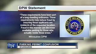 Milwaukee Parking Permit Confusion.