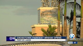 Expansion of Crosstown Parkway opens to the public in Port St. Lucie