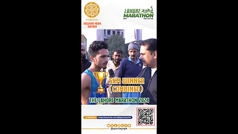 Exclusive Interview | 5 KM Winner | M. Usama Hassan | Lahore Marathon 2024 |