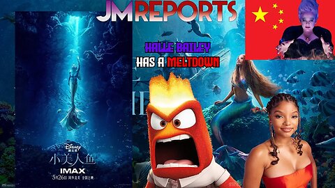 Woke The Little Mermaid TANKS & Halle Bailey complains over micro aggressions China HATES it