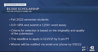 $5K scholarships from Daniel Kim Law