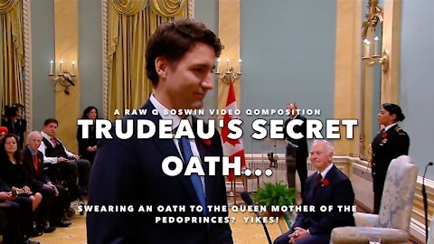 #Trudeau Swears an Oath of Secrecy to #QueenElizabeth before #Canadians?