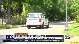 Woman carjacked outside Homeland home