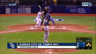 Tampa Bay Rays complete 4-game sweep by beating Royals on throwing error in 9th inning